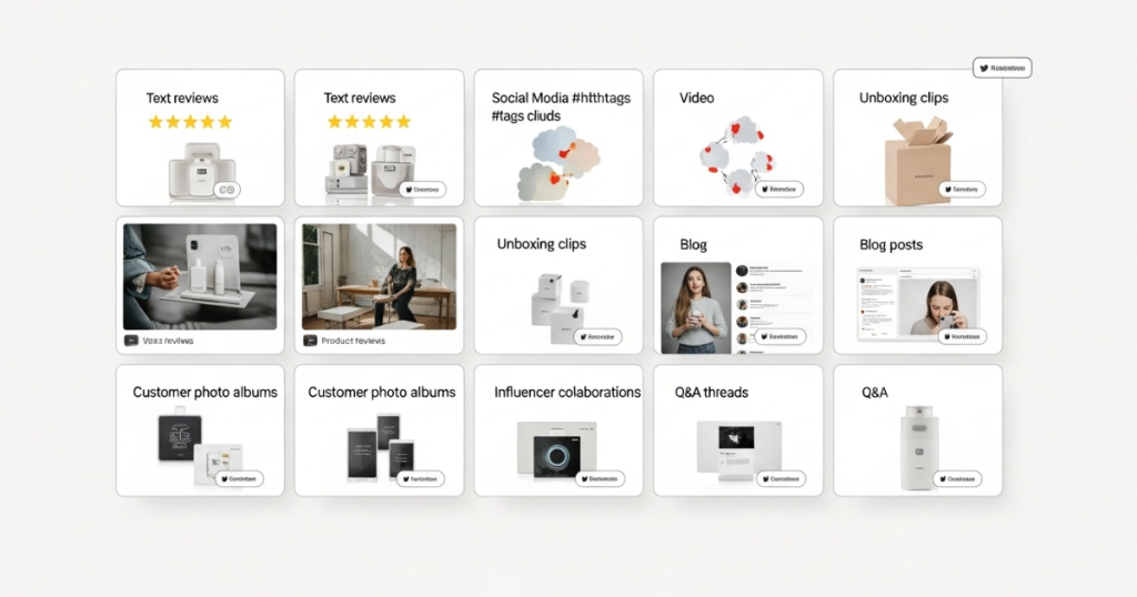 types of ugc content that work best